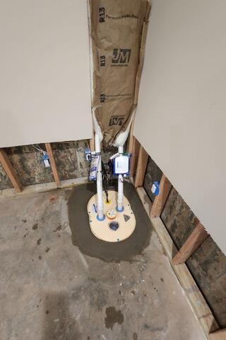Sump Pump Installation in Hillsborough, NJ - After Photo