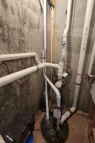 Sump Pump Installation in Hillsborough, NJ - Before Photo
