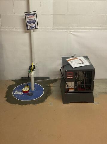 Resolving Water Seepage In Elkton, MD Basement - After Photo
