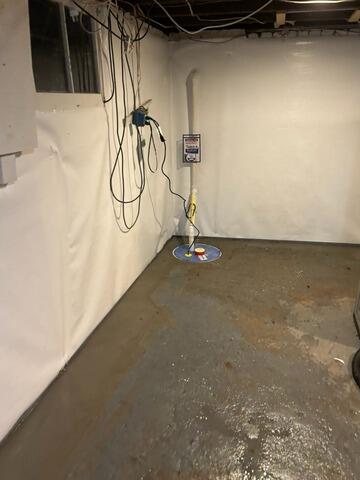 Damp Basement Solution In Roselle Park, NJ - After Photo