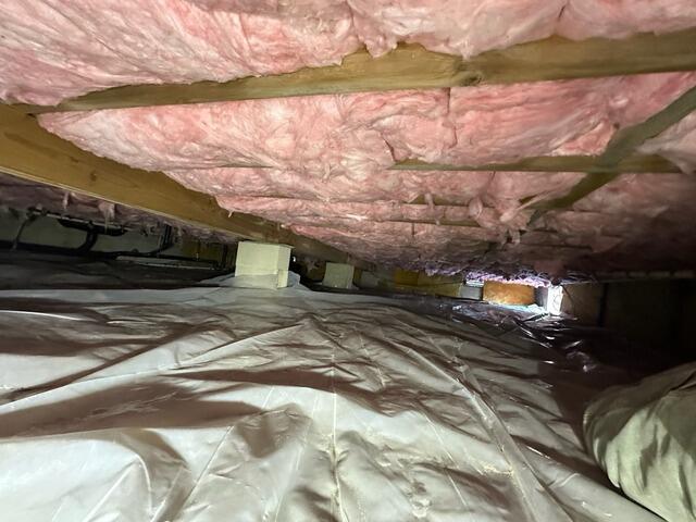 Crawl Space Repair in Toms River, NJ - Before Photo