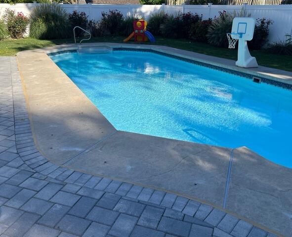 Concrete Pool Deck Repair in Long Branch, NJ - After Photo