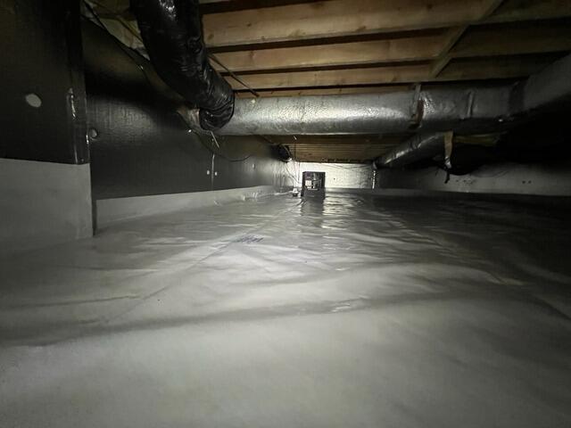 Wet Crawl Space Solution In Garnet Valley, PA - After Photo