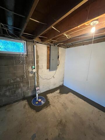 Wet Basement Solution In Newark, DE - After Photo