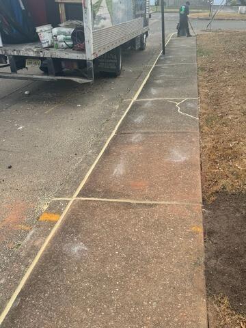 Sidewalk Concrete Repair in Somerville, NJ - After Photo