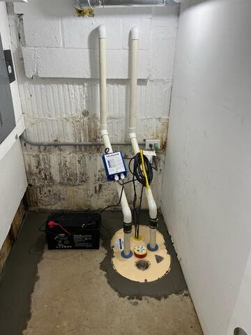 Targeting Moisture Intrusion In Annapolis, MD Basement - After Photo