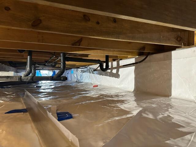 Crawl Space Encapsulation in Toms River, NJ - After Photo