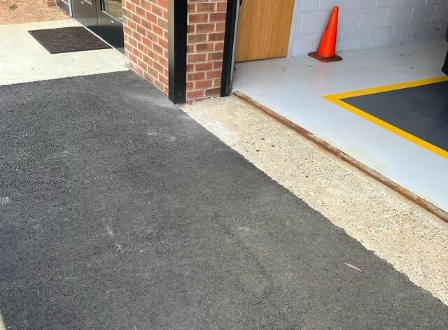 Addressing Concrete Garage Settlement In Dunellen, NJ - After Photo