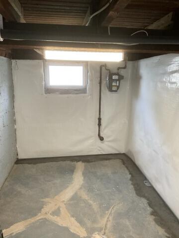 Tackling Water Seepage In Baltimore, MD Basement - After Photo