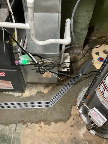 Basement Moisture Solution In Baltimore, MD - After Photo