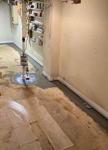Basement Waterproofing Solution In Perryville, MD - After Photo