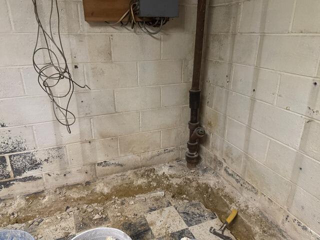 Transforming a Wet Basement With Bowing Walls in Somerdale, NJ
