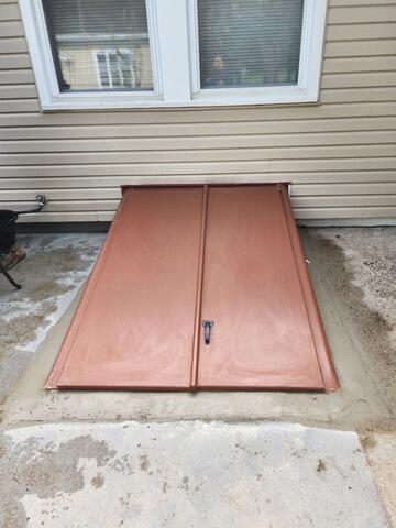Basement Bilco Door Replacement in Lawrence Township, NJ - After Photo