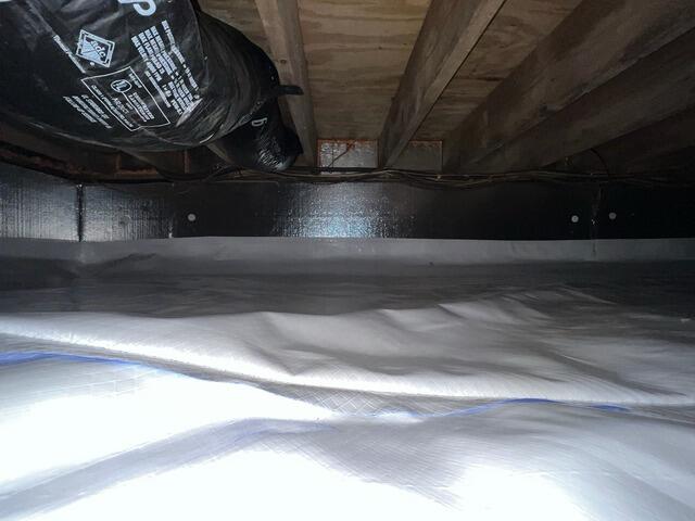 Crawl Space Encapsulation in Egg Harbor Township, NJ - After Photo