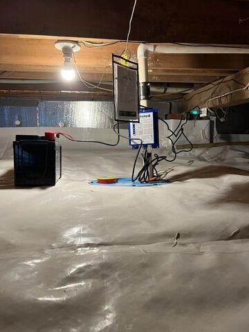 Wet Crawl Space Solution In Voorhees, NJ - After Photo