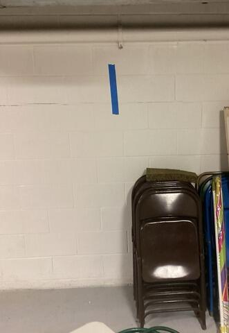 Wall Repair Solution In Vineland, NJ Basement - Before Photo