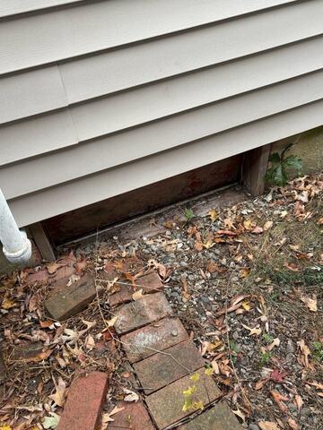 Crawl Space Repair in Ocean Gate, NJ - Before Photo