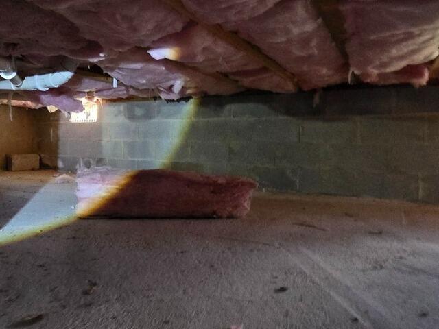 Crawl Space Encapsulation in Sewell, NJ - Before Photo