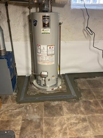 Eradicating Basement Water Seepage In Baltimore, MD - After Photo