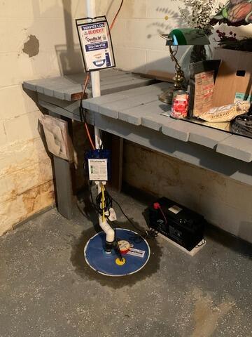 Ineffective Sump Pump Solution In Wilmington, DE - After Photo