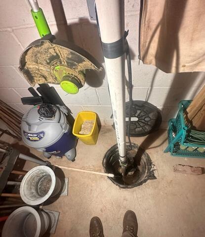 Preventing Moisture Intrusion In Edison, NJ Basement - Before Photo