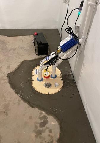Preventing Moisture Intrusion In Edison, NJ Basement - After Photo
