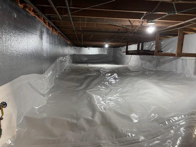 Crawl Space Encapsulation in Bronx, NY - After Photo