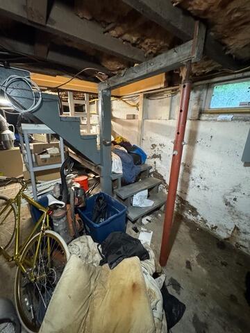 Repairing Support Beams In Havre De Grace, MD - Before Photo