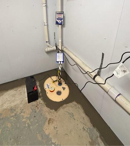 Damp Basement Solution In Haddonfield, NJ - After Photo