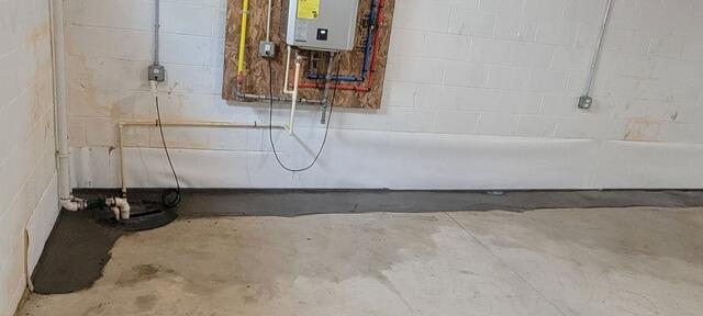Tackling Drainage Issues In Bridgeton, NJ Basement - After Photo