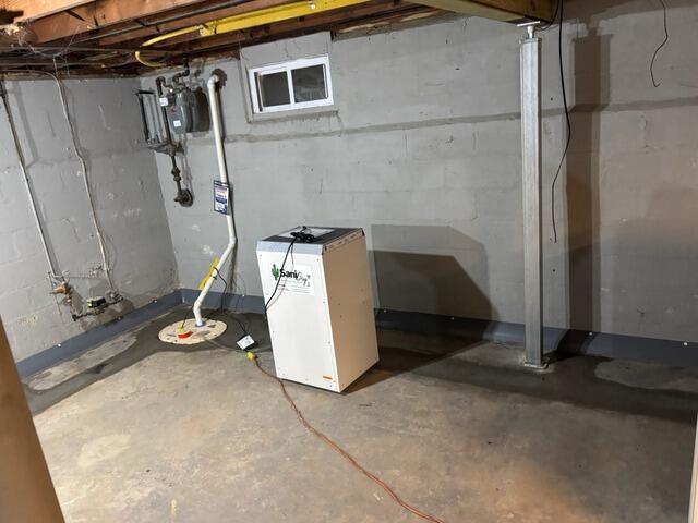 Eliminating Water Seepage In Hawthorne, NJ Basement - After Photo