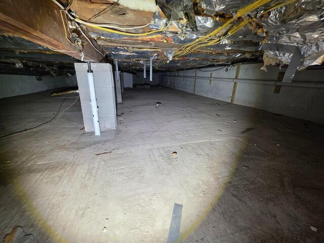 Crawl Space Stabilization In Livingston, NJ - Before Photo