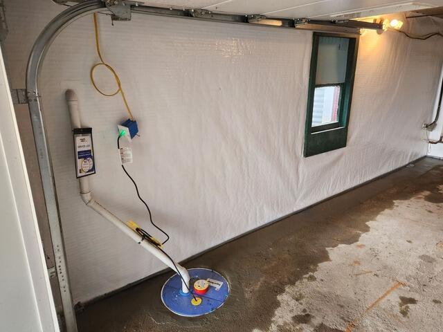 Basement Waterproofing and Drainage Solution in Lincoln Park, NJ - After Photo