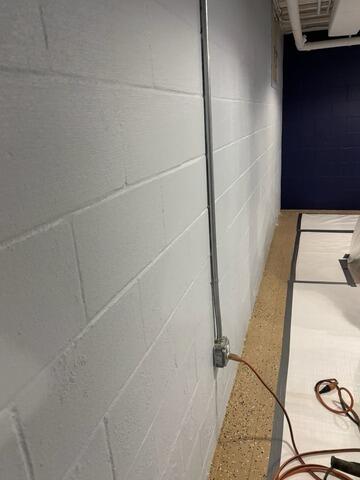 Resolving Drainage Concerns In Little Silver, NJ - Before Photo