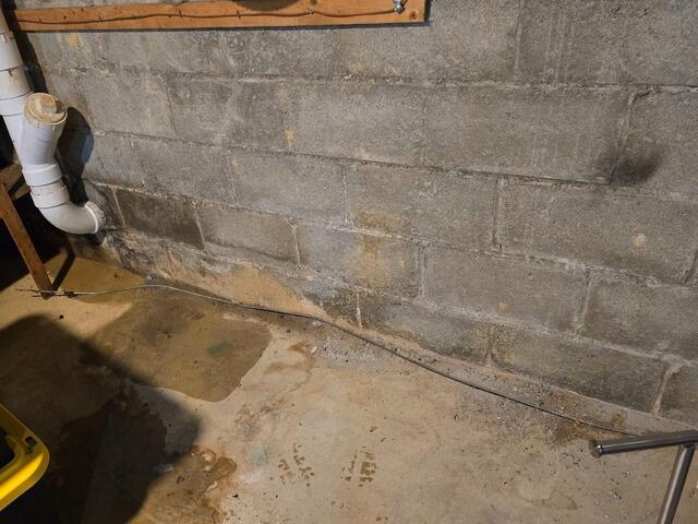 Waterproofing in Baltimore, MD - Before Photo