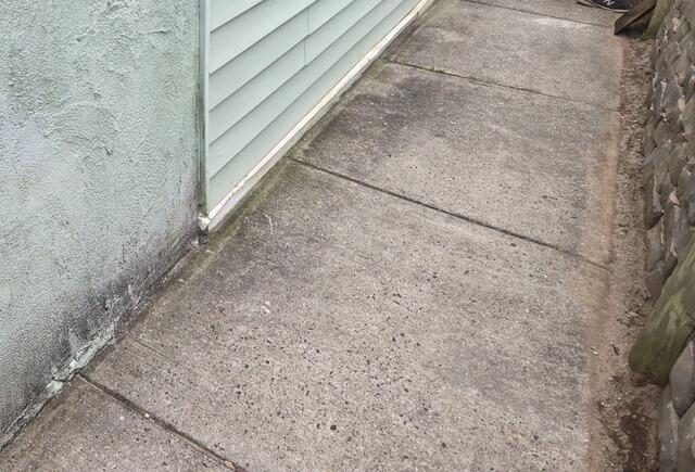 Sidewalk Repair Solution In Mount Holly, NJ - Before Photo