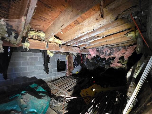 Targeting Crawl Space Moisture In Clinton, NJ - Before Photo