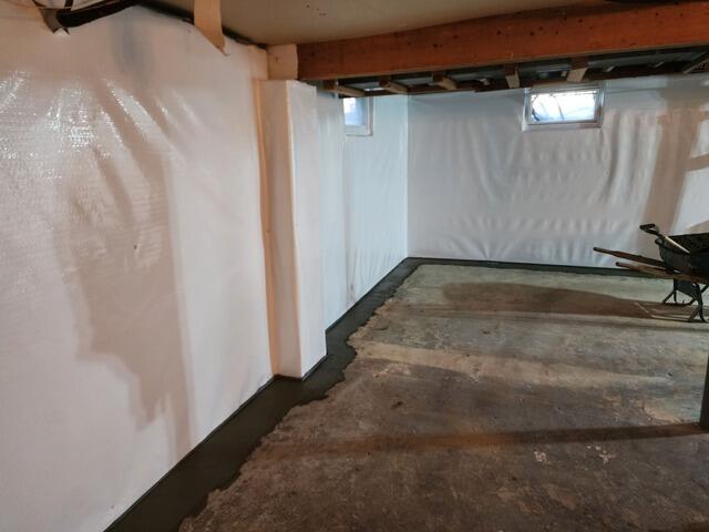 Basement Waterproofing in Manalapan, NJ - After Photo