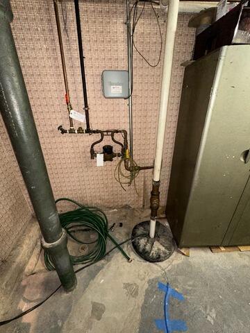 Basement Waterproofing Solution In Bayside, NY - Before Photo