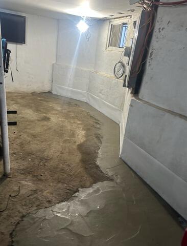 Combatting Water Seepage In East Orange, NJ Basement - After Photo