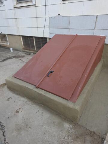 Replacing Leaky Bilco Doors in Fairview, NJ - After Photo