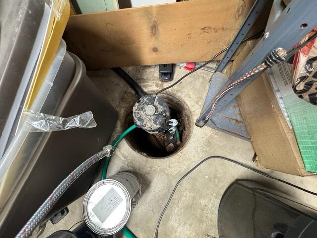 Tackling Water Seepage Worries In New Providence, NJ - Before Photo