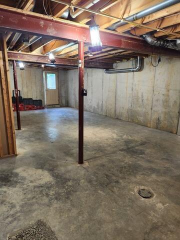 Damp Basement Transformation In Joppa, MD - Before Photo
