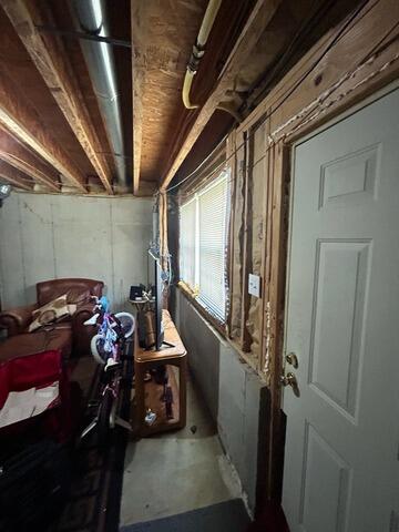 Restoring A Damp Basement In Chester, PA - Before Photo