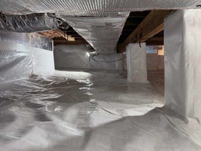 Resolving Moisture Concerns In West Orange, NJ Crawl Space - After Photo