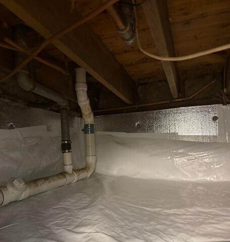 Combatting Crawl Space Moisture In Hillsdale, NJ - After Photo