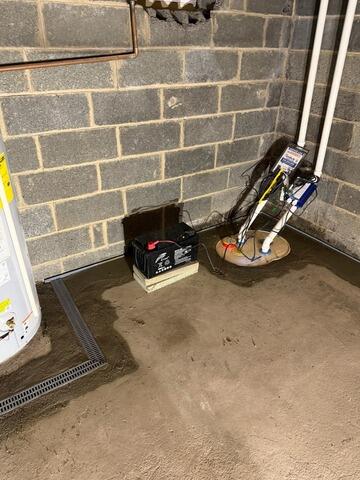 Combatting Water Seepage In Fair Lawn, NJ - After Photo