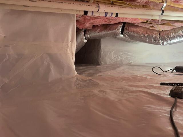 Crawl Space Waterproofing in Neptune, NJ - After Photo