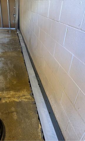 Targeting Water Intrusion In Washington, NJ Basement - After Photo