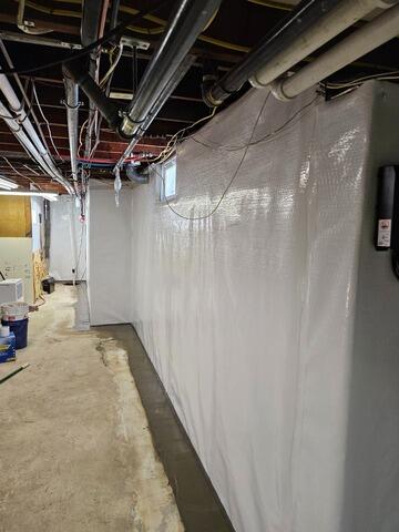 Basement Waterproofing Solution in Eatontown, NJ - After Photo